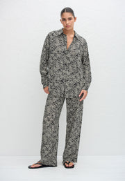 Long Sleeve Silk Shirt - Kyoto - Matteau